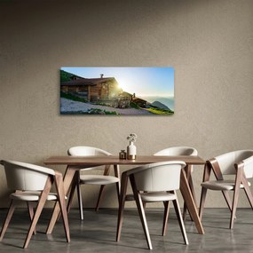 Tablou - Dimineața în Alpi Tirol (120x50 cm)