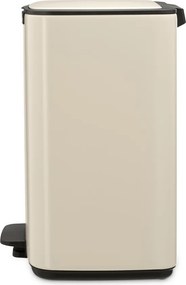 Coș de gunoi bej cu pedală din oțel 12 l Bo – Brabantia