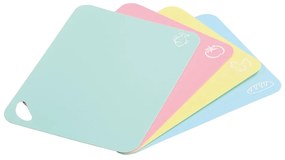 Kesper 30590 Set de 4 tăvi pentru tăiat, 38 x 29 x0,2 cm
