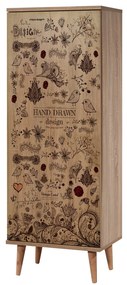 Dulap pentru pantofi Feliz 731 (stejar sonoma). 1063299