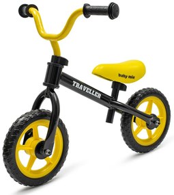 Bicicletă de echilibru Baby Mix Traveller, negru