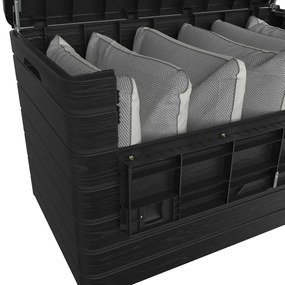 Cutie de depozitare plastic de gradina DOLOMITY 970 L - grafit
