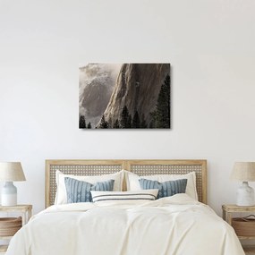 Tablou pe sticlă din valea Yosemite parcul național, SUA (70x50 cm)