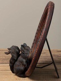 Oglinda de masa din rasina, "Squirrel"