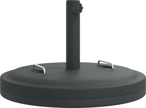vidaXL Suport umbrelă pentru stâlpi Ø38 / 48 mm, 25 kg, rotund