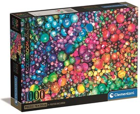 Colorat Marv gule de puzzle Compact 1000 de piese Clementoni