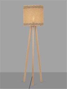 Lampa de podea boho style design natural PLETTE