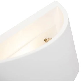 Aplică modernă albă 20 cm - Tum