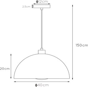 Lustră pe cablu SIEMON 1xE27/40W/230V verde Lucide 45496/01/33