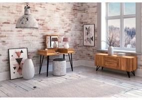 Masă de toaletă din lemn de fag 120x53 cm Golo - The Beds