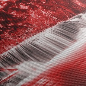 Tablou - Cascadă, roșu (90x60 cm)