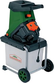 Tocător de grădină CHIP cu recipient de colectare de 50 l, 3100W negru/verde Gardebruk