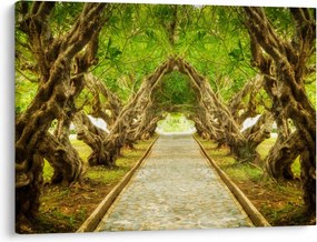 Tablou - Tunel viu din plumeria (70x50 cm)