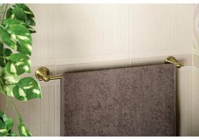 SAPHO 1318-09 Diamond suport pentru prosoape 60 x7 cm, bronz