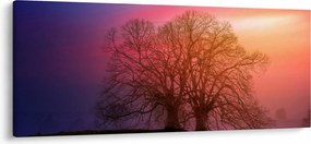 Tabloul pomilor în ceață (120x50 cm)