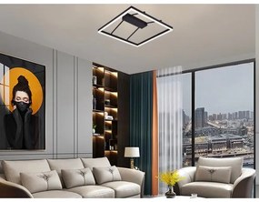 Lustră LED aplicată, dimabilă, 55W, 230V, 3000-6500K + telecomandă