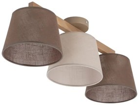 Brilagi - Lustră aplicată LATTE SABIA 3xE27/15W/230V pin/mix