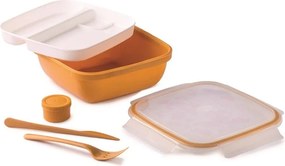 Cutie pentru prânz cu tacâmuri, compartimentată Fresh – Snips