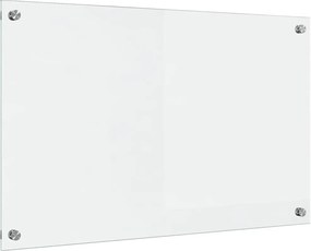 vidaXL Panou de bucătărie Transparent 80 x 50 cm sticlă securizată