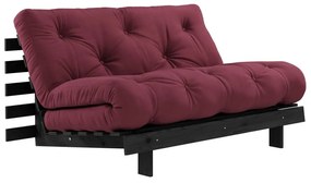 Canapea extensibilă roșie 140 cm Roots - Karup Design