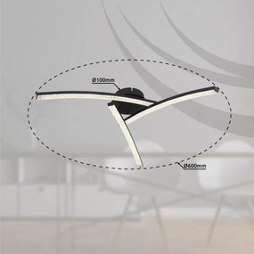 Lustră LED aplicată JULES LED/18W/230V 2700/4000/6000K Globo 67169-18