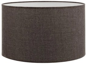 Lampă LED de podea TUNJA 1xE27/20W/230V Ø 38 cm crom mat/maro