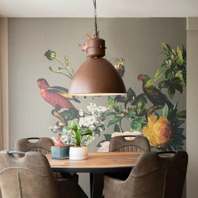 Lampă suspendată industrială ruginită - Flynn
