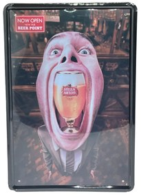 Placa metalica STELLA, 20x30cm
