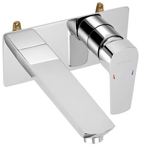 Baterie de lavoar pentru instalare ascunsă Novaservis METALIA ECO crom lucios