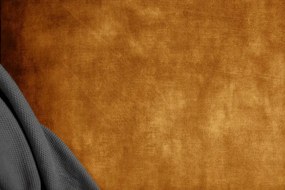 Canapea design Chesterfield, Catifea, Galben Mustar, MODERN BAROCK