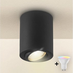 Brilagi - Spot LED RGBW dimerizabil MIA 1xGU10/6W/230V 100x80 mm negru
