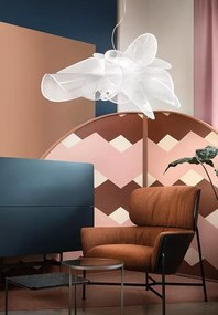 Lustra LED realizata manual La Belle Étoile White