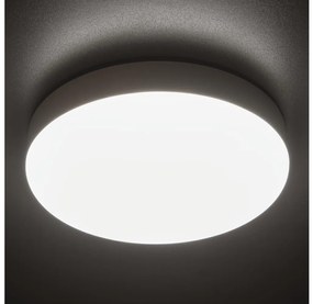 Plafonieră LED industrială cu senzor Kanlux 37299 IPER LED/19W/230V IK10 IP65 rotund