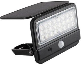 Rabalux 77040 - LED lampă solară de perete FLAXTON LED/7W/3,7V IP54 negru