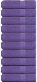 vidaXL Prosoape de mâini, FROGN, 10 buc., violet, 50x100 cm, 360 g/m²
