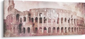 Tablou - Carte poștală de epocă a orașului N⁰2 (120x50 cm)
