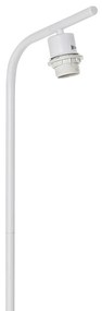 Lampadar cu abajur, baza rotunda, Lampa de sol, Iluminatie casa Mobila casa Metal, 25x27x165 cm, Alb/Crem HOMCOM | Aosom RO