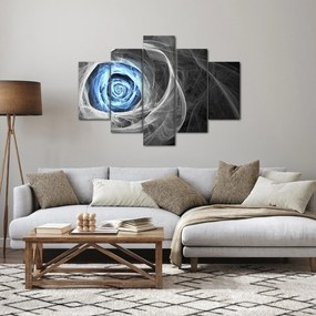 Tablou - Abstract Rose Blue (150x105 cm)