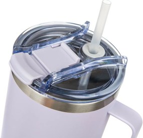 Banquet Cană termică din oțel inoxidabil cu mânerTwain 1200 ml, lila