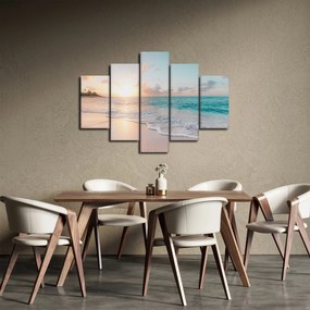 Tablou - Plaja de vis (150x105 cm)