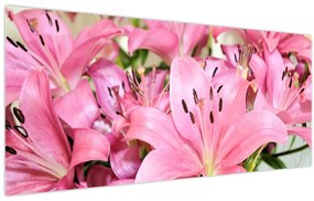 Tablou - Liliac roz (120x50 cm)