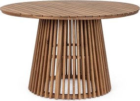 Masă de grădină rotundă din lemn de acacia ø 120 cm Rodano – Bizzotto