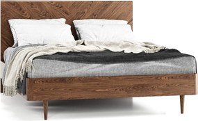Pat lemn masiv Bordo 140/160/180x200 cm - 140x200