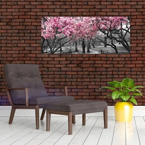 Tablou copacului magnolie (120x50 cm)
