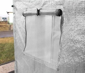 Foaie albă de roșii pentru grădină 200 x 77 x 168 cm