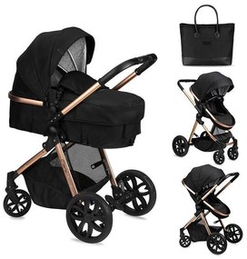 1 x Cărucior 2in1 Landou și Scaun sport reversibil - MOMI Limuru Black