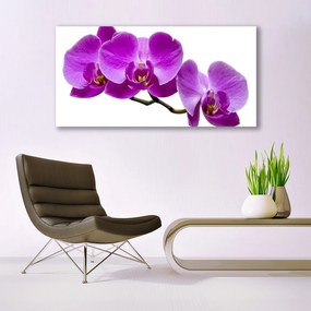 Tablou pe panza canvas Flori Floral Violet Maro