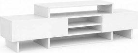 Comoda TV, alb, PAL melaminat, 160x30x49 cm