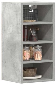 vidaXL Dulap suspendat “Riga”, gri beton, 30x29,5x60 cm, PAL