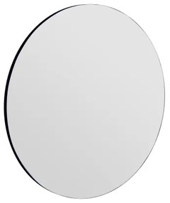 Oglindă de perete ZEOS d. 70 cm negru